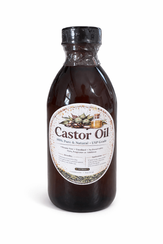 Castor Oil Hexane free 8 oz