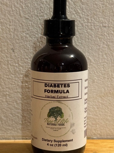 Diabetes Formula Herbal Extract 4 oz