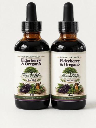 Elderberry & Oregano Herbal Extract 4 oz
