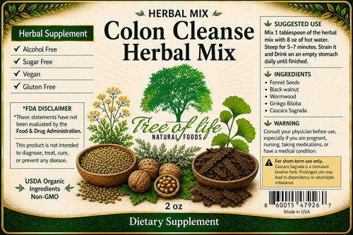 GI/COLON CLEANSE Herbal Mix 2 oz