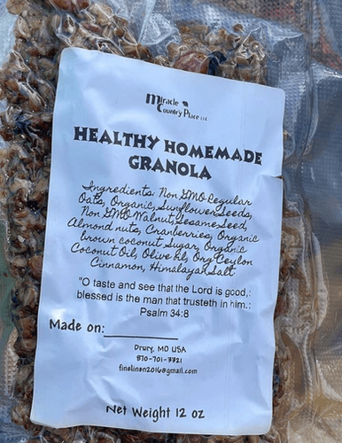 Healthy Homemade Granola