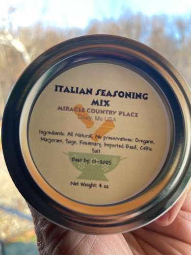 Italian Seasoning Mix 4 0z