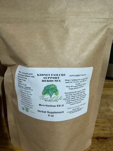 Kidney Failure Support Herbal Mix 4 oz