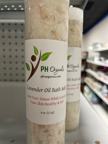 Sale Lavender Oil Bath Salts (4 oz)