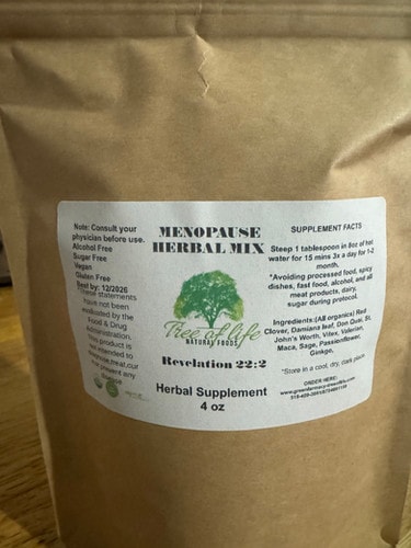 Menopause Herbal Mix 4 oz