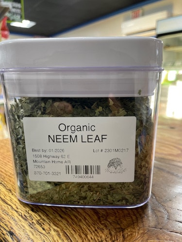 Neem Leaf Organic 1 oz