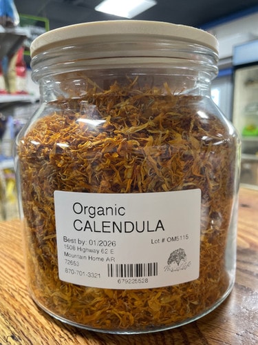 Organic Calendula flower/petal 1 oz