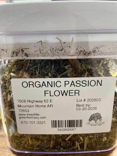 Organic Passion Flower 1 oz