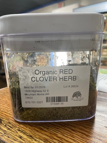Organic Red clover herb 1 oz