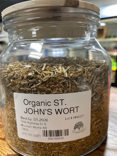 Organic St John’s Wort herb 1 oz